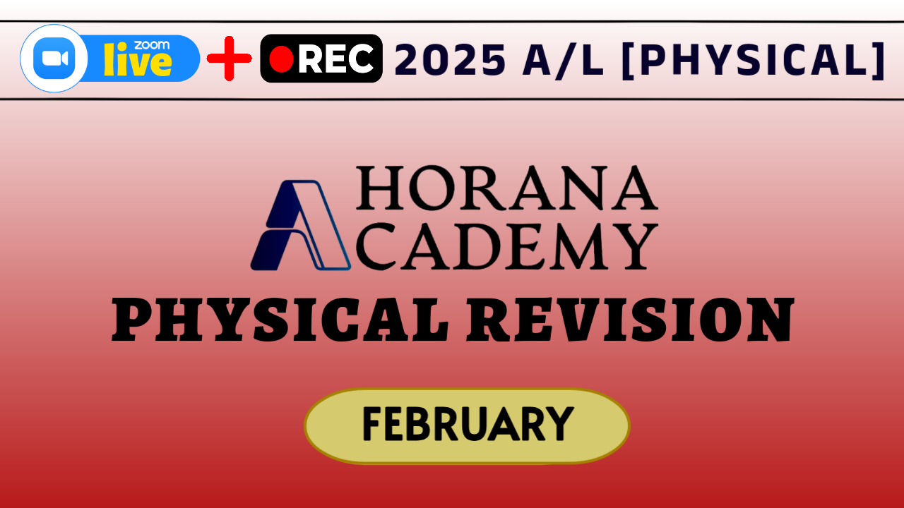 FEBRUARY – HORANA ACADEMY REVISION